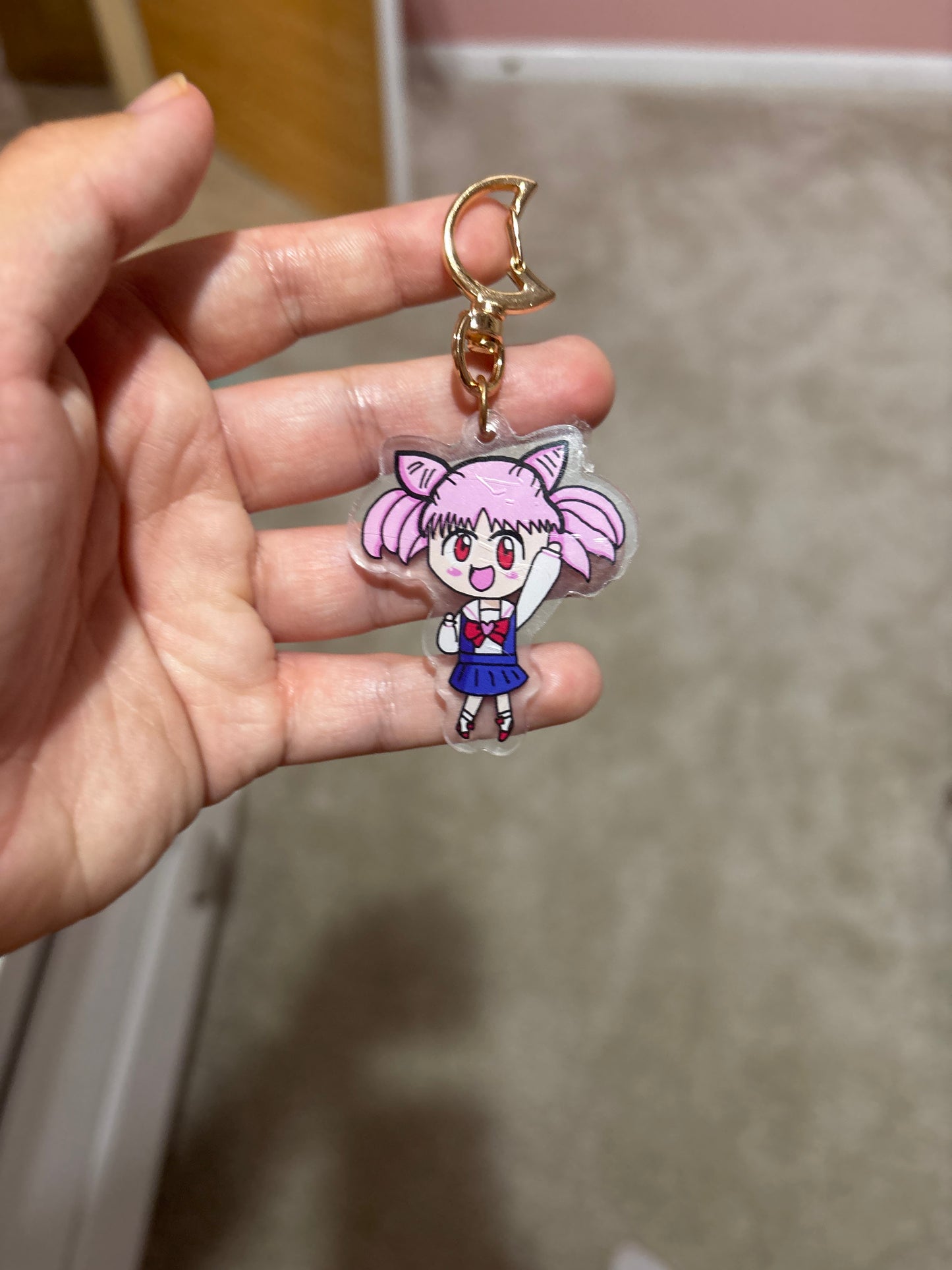 Epoxy Chibiusa Acrylic Charm