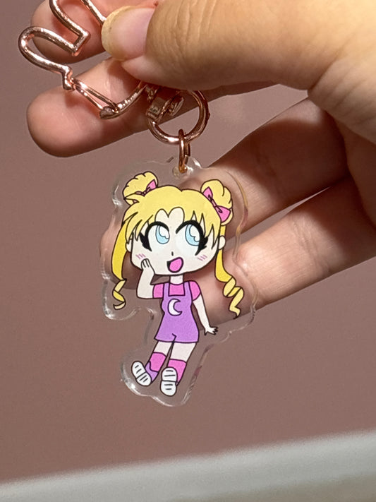 Usagi Tsukino Acrylic Charm - Sailor Moon Fanart