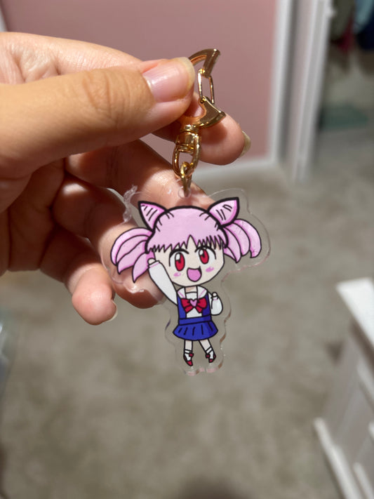 Cute Chibi-usa acrylic charm 